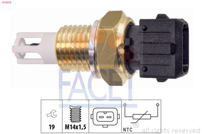 Sensor, intake air temperature FACET 10.4016