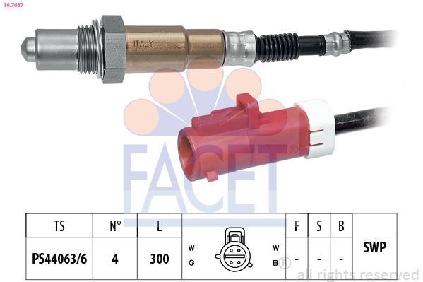 FACET 10.7687 Lambda Sensor