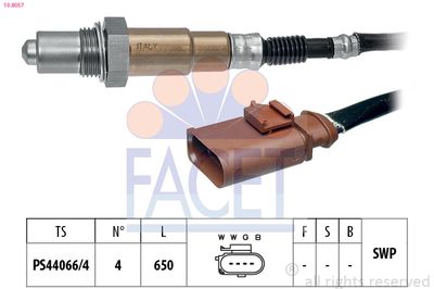 Lambda Sensor FACET 10.8057