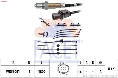 Lambda Sensor FACET 10.8409