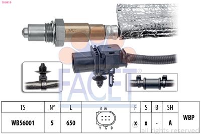 Lambda Sensor FACET 10.8419