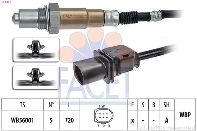 Lambda Sensor FACET 10.8421