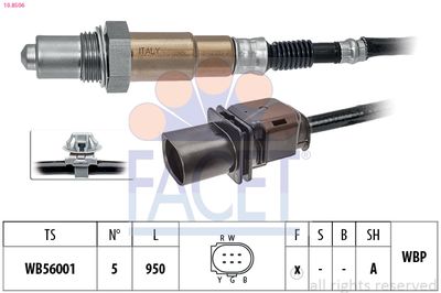 Lambda Sensor FACET 10.8506