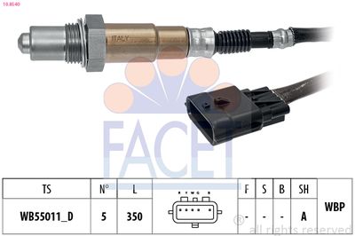 Lambda Sensor FACET 10.8540