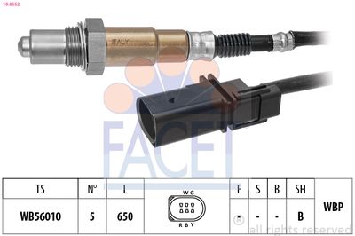 Lambda Sensor FACET 10.8552