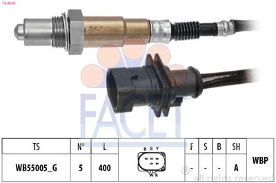 Lambda Sensor FACET 10.8569