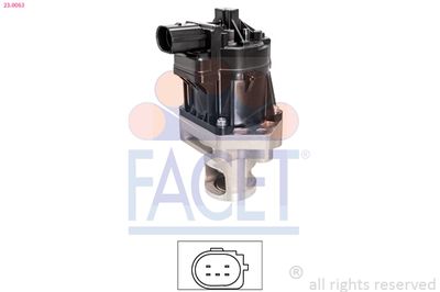 EGR Valve FACET 23.0063