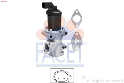 EGR Valve FACET 23.0121