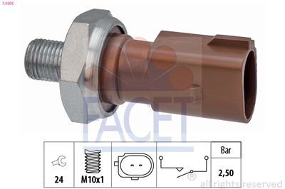 Oil Pressure Switch FACET 7.0205