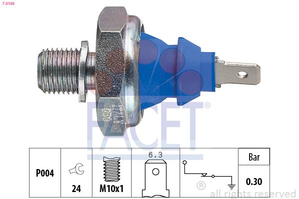 FACET 7.0108 Oil Pressure Switch