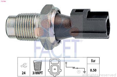 Oil Pressure Switch FACET 7.0148