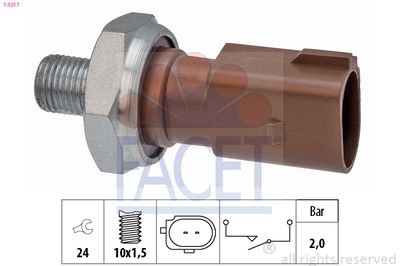 Oil Pressure Switch FACET 7.0217