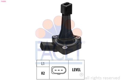 Sensor, engine oil level FACET 7.0232