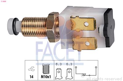 Stop Light Switch FACET 7.1009