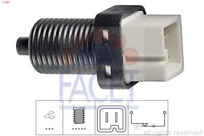 Stop Light Switch FACET 7.1091