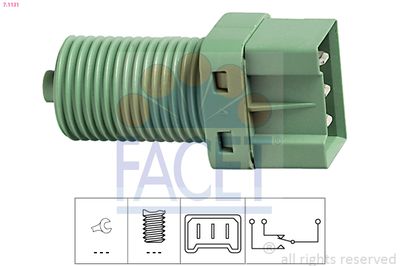 Stop Light Switch FACET 7.1131