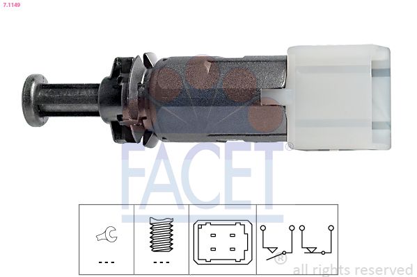 FACET 7.1149 Stop Light Switch