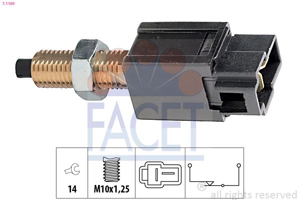 FACET 7.1169 Stop Light Switch