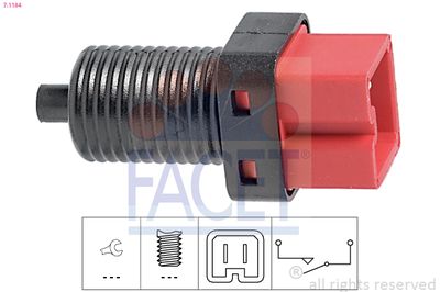 Stop Light Switch FACET 7.1184