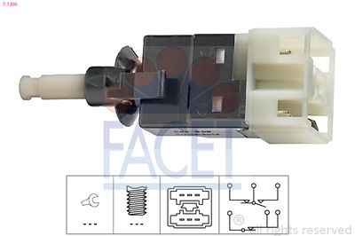 Stop Light Switch FACET 7.1206