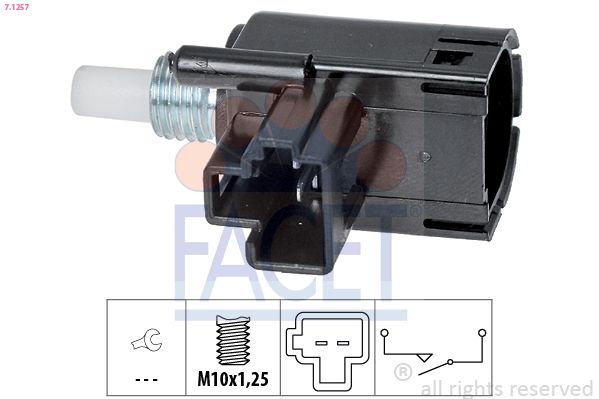 FACET 7.1257 Switch, clutch control (cruise control)