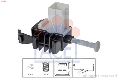 Switch, clutch control (cruise control) FACET 7.1266