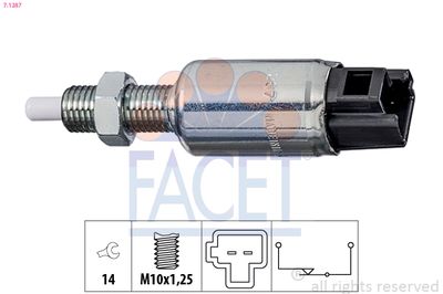 Switch, clutch control (cruise control) FACET 7.1287