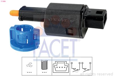 Switch, clutch control (cruise control) FACET 7.1306