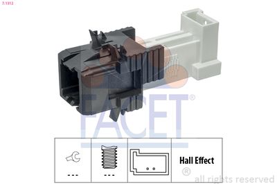 Stop Light Switch FACET 7.1312