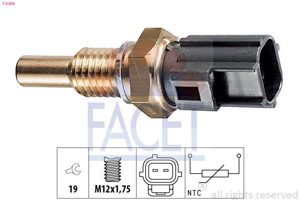 FACET 7.3294 Sensor, coolant temperature