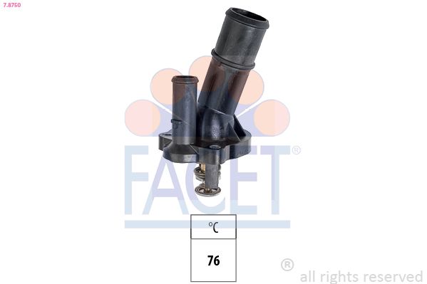 FACET 7.8750 Thermostat, coolant