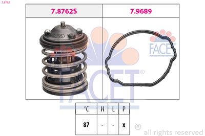 Thermostat, coolant FACET 7.8762