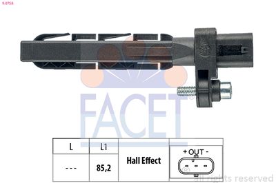 Sensor, crankshaft pulse FACET 9.0758