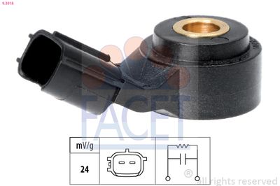 Knock Sensor FACET 9.3018