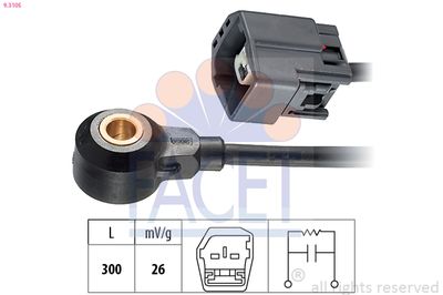 Knock Sensor FACET 9.3105