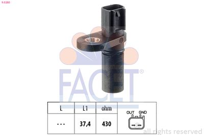 Sensor, crankshaft pulse FACET 9.0280