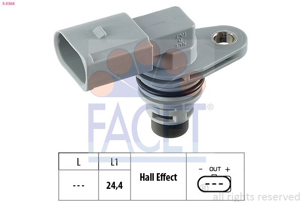 FACET 9.0368 Sensor, RPM