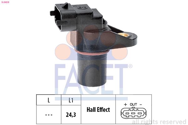 FACET 9.0459 Sensor, camshaft position