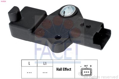 Sensor, crankshaft pulse FACET 9.0524