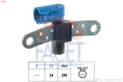 Sensor, crankshaft pulse FACET 9.0540