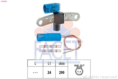 Sensor, crankshaft pulse FACET 9.0540K