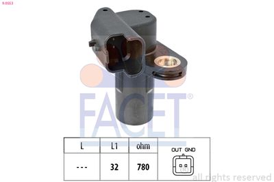 Sensor, crankshaft pulse FACET 9.0553