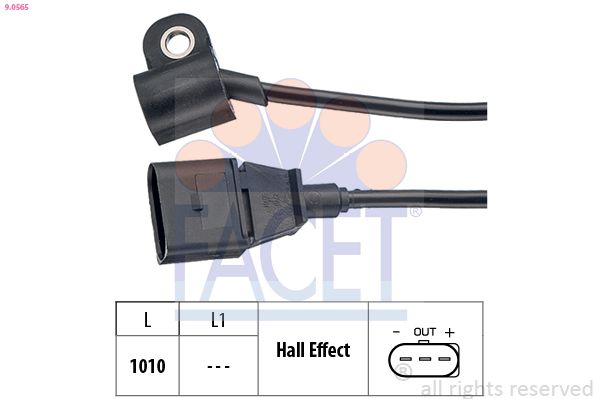 FACET 9.0565 Sensor, camshaft position