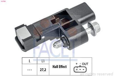 Sensor, crankshaft pulse FACET 9.0789