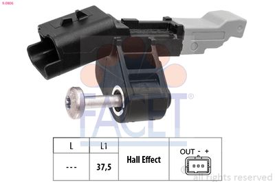 Sensor, crankshaft pulse FACET 9.0806