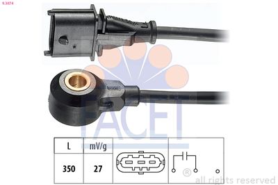 Knock Sensor FACET 9.3074