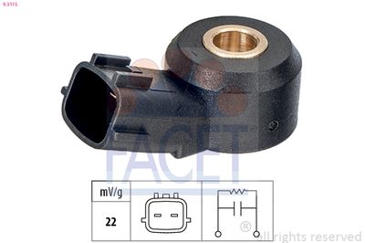 Knock Sensor FACET 9.3115