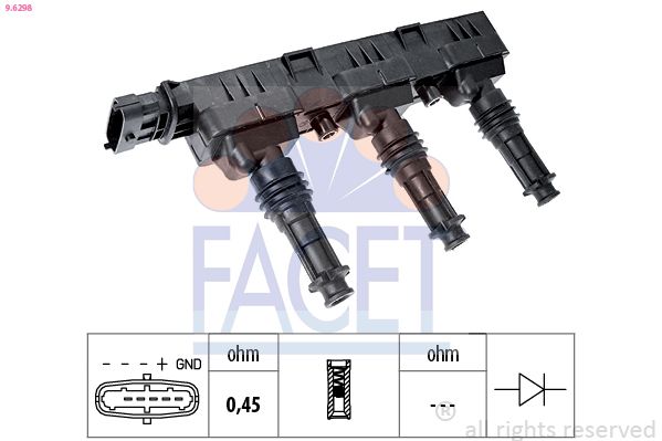 FACET 9.6298 Ignition Coil