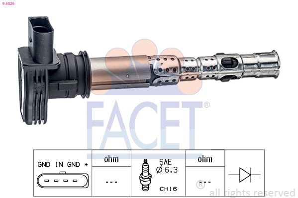 FACET 9.6326 Ignition Coil