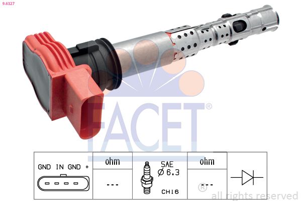 FACET 9.6327 Ignition Coil